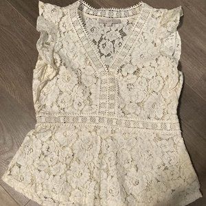 Loft Lace Top